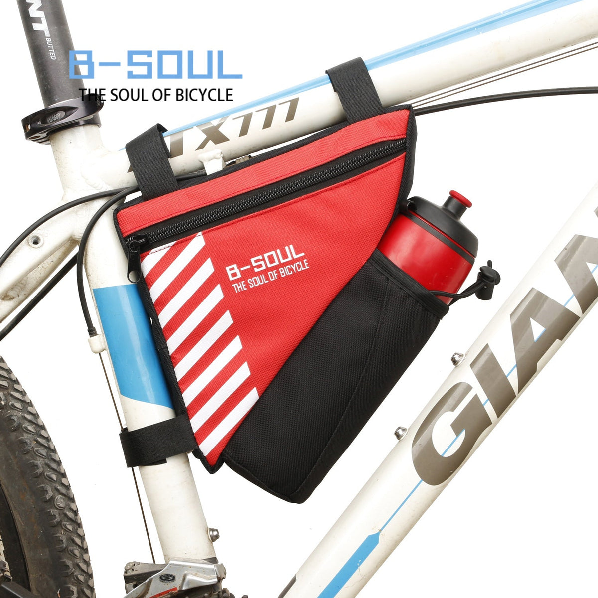 Bicycle Bag Triangle Bag Beam Bag Mountain Bike Kettle Bag Front Saddle Bag Upper Pipe Bag Kit Cycling Equipment