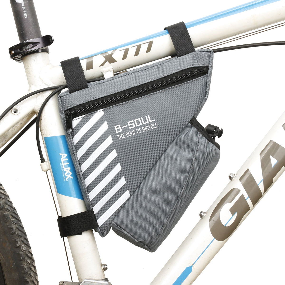 Bicycle Bag Triangle Bag Beam Bag Mountain Bike Kettle Bag Front Saddle Bag Upper Pipe Bag Kit Cycling Equipment